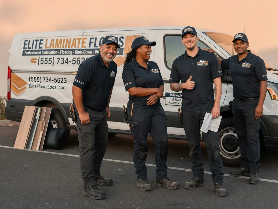 Laminate flooring installation company in La Motte, IA